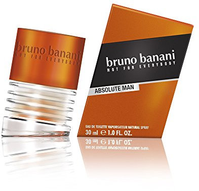 bruno banani Absolute Man – Eau de Toilette Natural Spray – Aufregend-maskulines Herren Parfüm – 1er Pack (1 x 30ml)