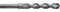 Multipick Karbid Spezial Hartmetall Tresor-Bohrer 6,8 x 105 mm für extrem harten Stahl