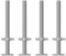 ALTEC Fußplatte Eco mit Stahlspindel | Rollfix® 2.0 (4 Stück)