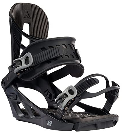 K2 Snowboarding Herren Snowboard-Bindung Sonic— Black — 11G1005