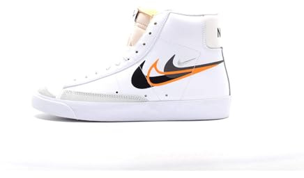 Nike FN7809-100 Nike Blazer MID '77 Herren White/Black-Bright Mandarin-MEDIUM EU 44