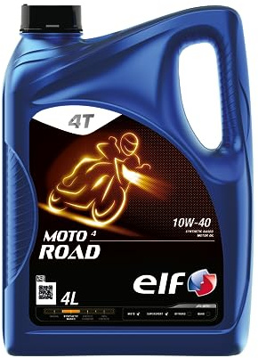 Elf Moto 4T Road 10W40 Motorcycle Oil 4 Stroke Engine Oil 4L