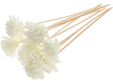 Set Di 10 Bastoncini Diffusori in Rattan Fiori Profumati Per Diffusore Per Arredamento Casa Diffusori