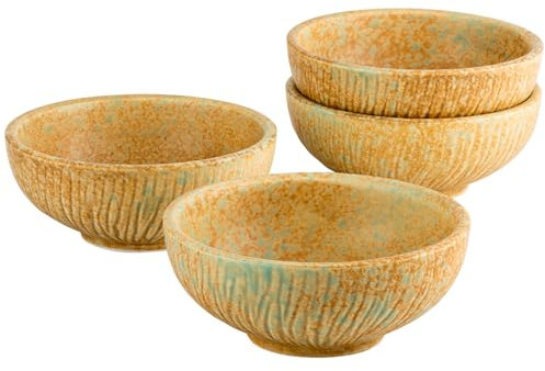 Henten Home Juego de 4 cuencos para cereales, cuencos de postre, fruta, ensalada, servir, sopa, cereales