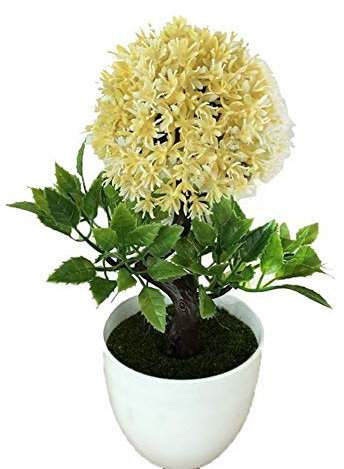 Fiore artificiale in vaso Pianta artificiale in vaso Cipolla Palla di fiori Pianta ricca di fiori Set Falso Bonsai in vaso Decorazione domestica Decorazione desktop Pianta artificiale Disposizione