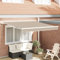 IKAYAA Toldo Motorizado 3 x 2.5 m, Toldo Electrico Exterior, Toldo Articulado Eléctrico con Mando a Distancia, Toldo Brazo Extensible para Terraza, Jardín, Beige