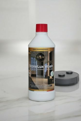 StoneLux WashPRO Detergente igienizzante formulato con materie prime selezionate di alta qualità Adatto anche a robot lavapavimenti HACCP – 750 ml