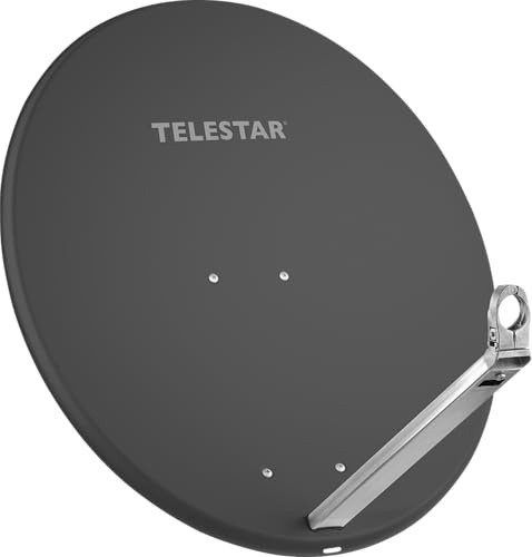TELESTAR DIGIRAPID 60 A V2 – Antena parabólica, 60 cm, Aluminio – Antracita