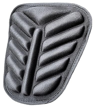 Cuscino Sella Moto Antiscivolo, Materassino In Schiuma Traspirante Con Clip Di Fissaggio, Per Guida Comoda E Sicura, 28,5x28 Cm (anteriore) E 22,5x21 Cm (posteriore)