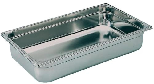 Bourgeat K049 Stainless Steel 1/1 Gastro norm Pan, 65 mm