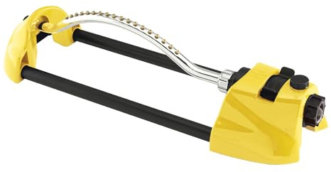 Dramm 15001 ColorStorm Premium Metal Brass Nozzle Jets, Yellow Oscillating Sprinkler
