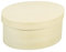 Rayher 62387000 Spanschachtel oval mit Deckel, FSC Mix Credit, 7x10x5cm, Holzspan natur, unbehandelt, Holzbox, Schmuckdose, zum Bemalen und Verzieren