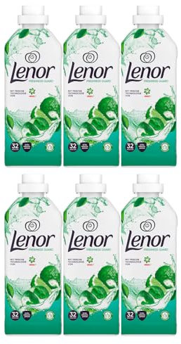 8tlg. STUDIO.MUNET Set kompatibel mit 6x800ml Lenor Freshness Guard Frischeschutz Weichspüler mit Frische-Depot 192WL | Mini-Bag von STUDIO.MUNET