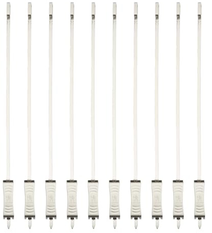 HENCKELS BBQ 10-pc Stainless Steel Skewer Set, Grilling Skewers with Food Slider, Durable Metal Kebab Sticks for Outdoor Grill, Reusable and Dishwasher Safe