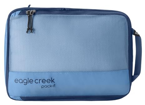 Eagle Creek Pack-It Isolate Compression - Lightweight Cube for Optimizing Luggage Space - Easy-Grab Zipper - Convenient Top Handle - Recycled Materials - Small