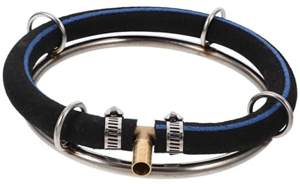 DRESSOOS Diffuseur à Bulles Acier Inoxydable pour Aquariums Et Étangs Aérateur De Haute Performance pour Oxygénation des Poissons Convient pour Intérieur Et Extérieur