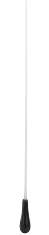 Orchestra Conductor Baton | Fiberglass & Composite for Balance/Endurance/Comfort | Music Baton for Conductors/Musicians/Teachers | Pear - Shaped Handle (Black)