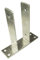 U-Pfostenträger 121 zum Aufdübeln für Pfosten 12x12 cm von Gartenpirat®