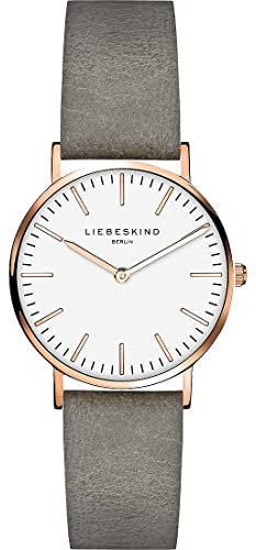 Liebeskind Berlin Damen-Armbanduhr New Case Leather Analog Quarz Leder LT-0089-LQ