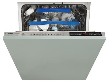 Candy Brava CELDIMN 4S622PSE Lavastoviglie a scomparsa totale 60 cm, 16 coperti, Classe energetica C, Connettività Wi-Fi, Colore Grey