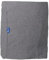 Bruni Indoor-Sitzsack Wechselhülle - tropfenförmiger Sitzsack-Bezug für drinnen aus weichem Bienenwaben-Velours, Classico L und 90 x 90 cm Sitzsäcke (L, Grau)
