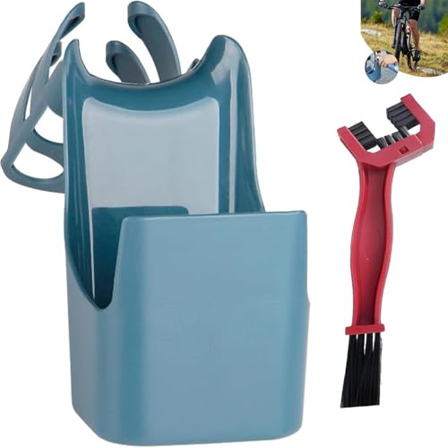 ANBOO Kit Nettoyage Chaîne Moto Kit Nettoyage Vélo avec Brosse, Nettoyant Chaîne Vélo, Boîte à Outils de Stockage d'Huile, Entretien et Graissage de Chaîne pour Moto et Vélo