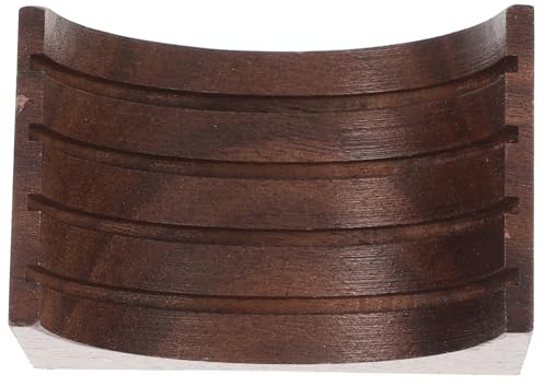 Soporte para Filtro de Café Espresso de Escritorio de Madera
