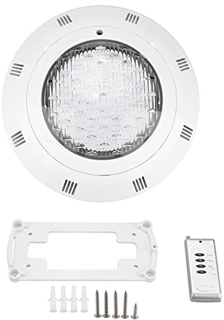 Fockety Luz Brillante para Piscina de 300 LED RGB con Control Remoto para Decoración de Iluminación Subacuática