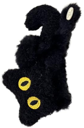 Pinzas para el pelo de animales, bonito diseño de gato, horquillas de | dibujos animados de felpa, clip de garra duradero, material peludo, accesorios para el cabello para niñas, mujeres, niños