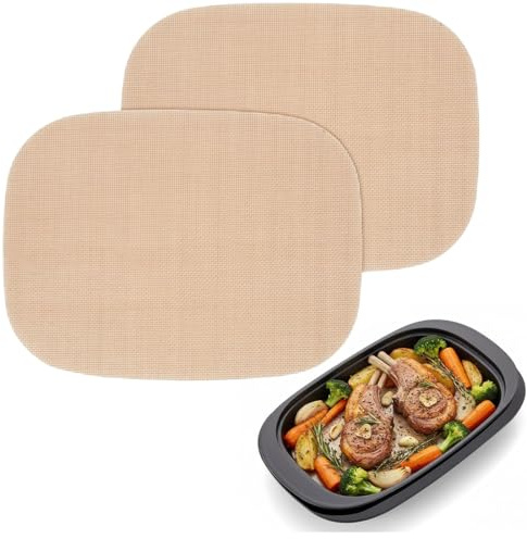 Carta Da Forno Riutilizzabile, Accessori Per Tm7 Pellicole Permanenti Per Bimby Tm7 Varoma, Antiaderente, Resistente Al Calore Fino A 250 °C, Lavabile In Lavastoviglie 2 Pezzi