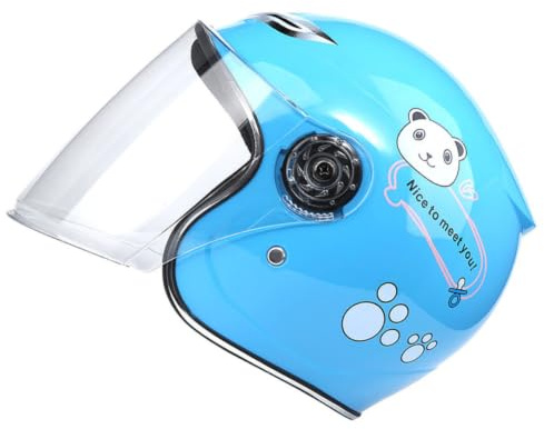 Casque Intégral pour Garçon et Filles, Bleu, PP, 1 Pièce