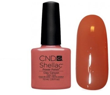 CND Shellac UV Gel Soak Off Nail Polish Choose From 89 Colours Inc All the Collections & The New Garden Muse Collection(Allthingsbountiful) (CLAY CANYON (OPEN ROAD COLLECTION))