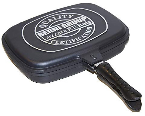 BERNIGROUP Fornetto Sanity Stone 36 Bistecchiera Padella Antiaderente