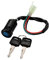 WOOSTAR 4 Pin Interruttore a Chiave di Aaccensione Sostituzione per Cinese 50cc 70cc 90cc 110cc 125cc Scooter ATV Dirt Pocket Bike Go Kart