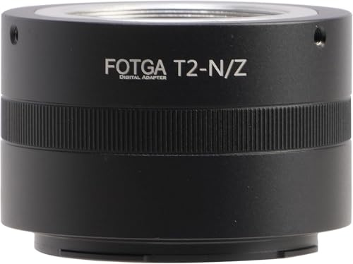 Hersmay T2-Nikn Z objektivadapter för T2 T monteringsobjekt för Nik0n Z Mount Z8 Zf Zfc Z5 Z6 Z7 II Z7II Z9 Z50 Z30 spegellös DSLR-kamera