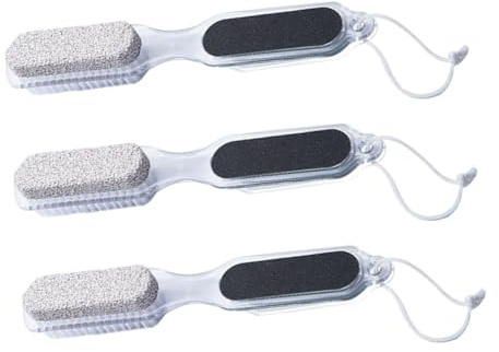 BELLIFFY Herramientas Piedra Pómez 3 Piezas Limas Pies Recortadores Pedicura Removedores Callos Cuidado Pie