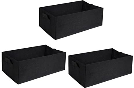 Sosoport 3 Sacchetti Per Piantagione Da 10 Litri Per Giardinaggio Coltivazione Potatura Ad Aria Tessuto Non Tessuto Per Patate Ed Erbe Aromatiche