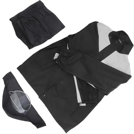 GARVALON Ropa Para Hombre Chaqueta y Pantalones Para Motocicleta Traje De Lluvia Para Exteriores Protección Viento Lluvia