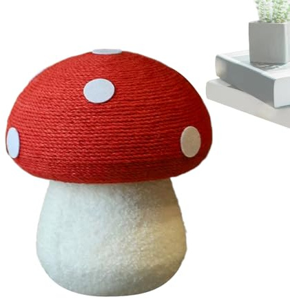 CAT CRACKING COOD - Post a forma di funghi, torre di gioco per gatti | Superficie gratta portatile, albero di attività di arrampicata, sollievo dalla noia per gattini interni, amici pelosi, vita di ap