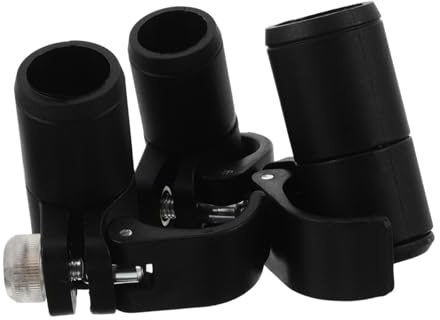 SUPVOX 3 Clip Bloccaggio Esterno per Bastoni Trekking in Aggancio per Escursionismo Alpinismo e Passeggiate Accessori Leggeri e Resistenti