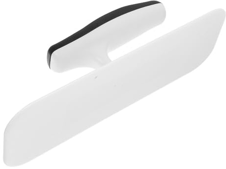 Yardenfun Llana de Acabado de Plástico Ligera Punta Redonda Herramienta para Alisar Papel Pintado y Yeso Esparcidor Ergonómico para Paredes y Uso Profesional y Doméstico