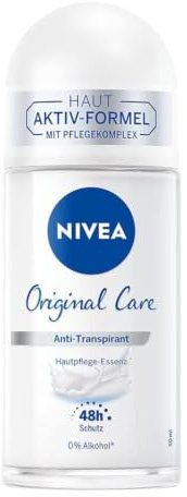 Förpackning om 6 - NIVEA Women Deodorant Roll-on Original Care Anti-Perspirant - 50 ml