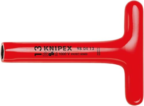 Knipex Steckschlüssel mit T-Griff 200 mm 98 04 13
