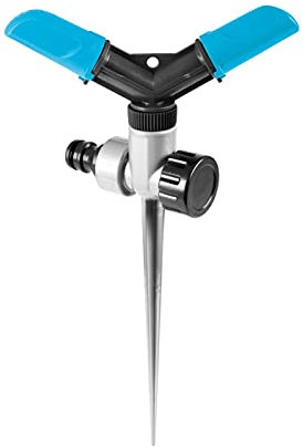 Cellfast Arroseur Circulaire 2 épaules Arroseur De Jardin pour Pelouse Fleurs Plantes Basic, Bleu