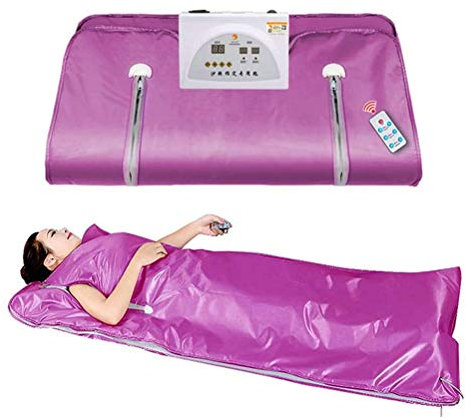Manta De Sauna De Infrarrojos Lejanos, Versión De Manta De Sauna para Adelgazar, Diseño De Mano Estirado para Perder Peso, Desintoxicar Y Aliviar El Dolor, Suavizar La Piel