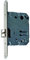 AZERODESIGN- Picaporte Pestillo Unificado- Puertas Interior Madera- Cerradura Puerta Embutir - Níquel Satinado- 70mm Cantos Redondos
