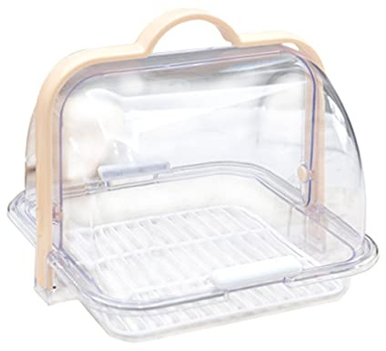 jojofuny Caja De Almacenamiento para Biberones con Tapa Transparente Y Bandeja De Drenaje Extraíble Organizador Portátil para Secar Y Ordenar Biberones Chupetes Y Accesorios De Lactancia
