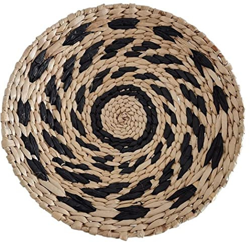 Lipfer Decoración De Cesta De Pared Tejida, Cestas De Pasto Marina De Mimbre Colgante Colgante De Estilo, Decoración Natural Hecha a Mano para Sala De Estar Dormitorio De Cocina