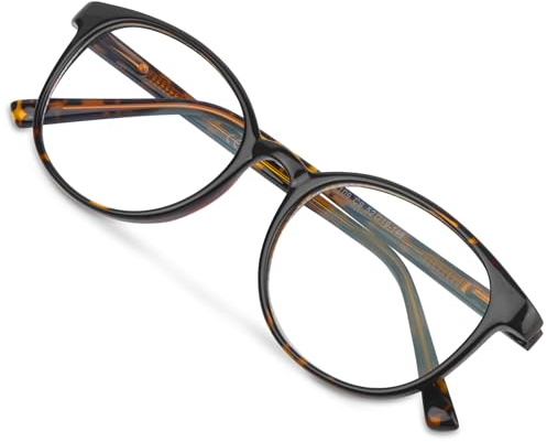 Ymmott Gafas con filtro de luz azul para mujer, gafas para ordenador sin prescripción médica, máxima protección, transparentes