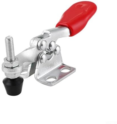 Juego de 5 herramientas de abrazadera horizontal de liberación rápida GH201A para tareas eficientes de trabajo de metal y montaje